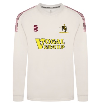 NASSINGTON CC BLAST LONG SLEEVE WOMEN'S SWEATER - Ivory